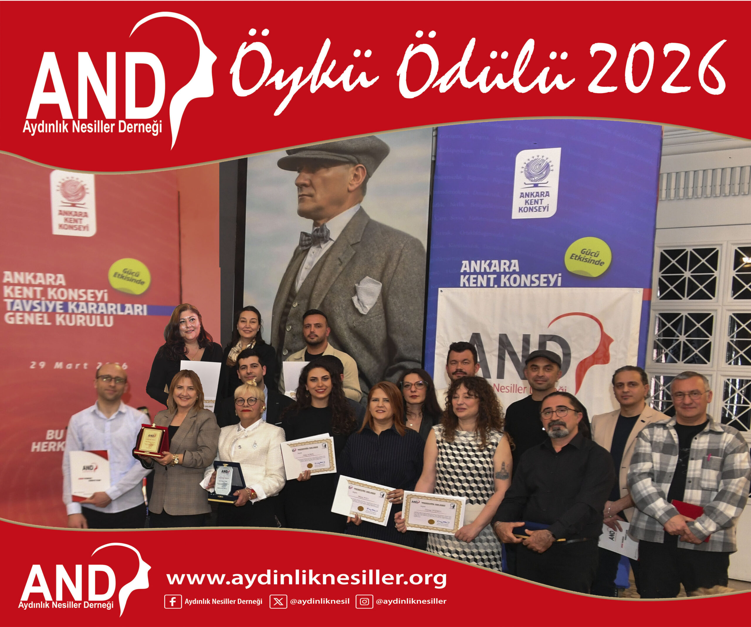 III. AND Öykü Ödülleri Sahiplerini Buldu